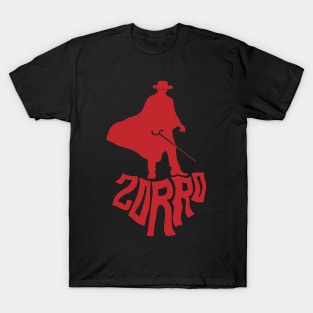 Zorro's Shadow (Red) T-Shirt